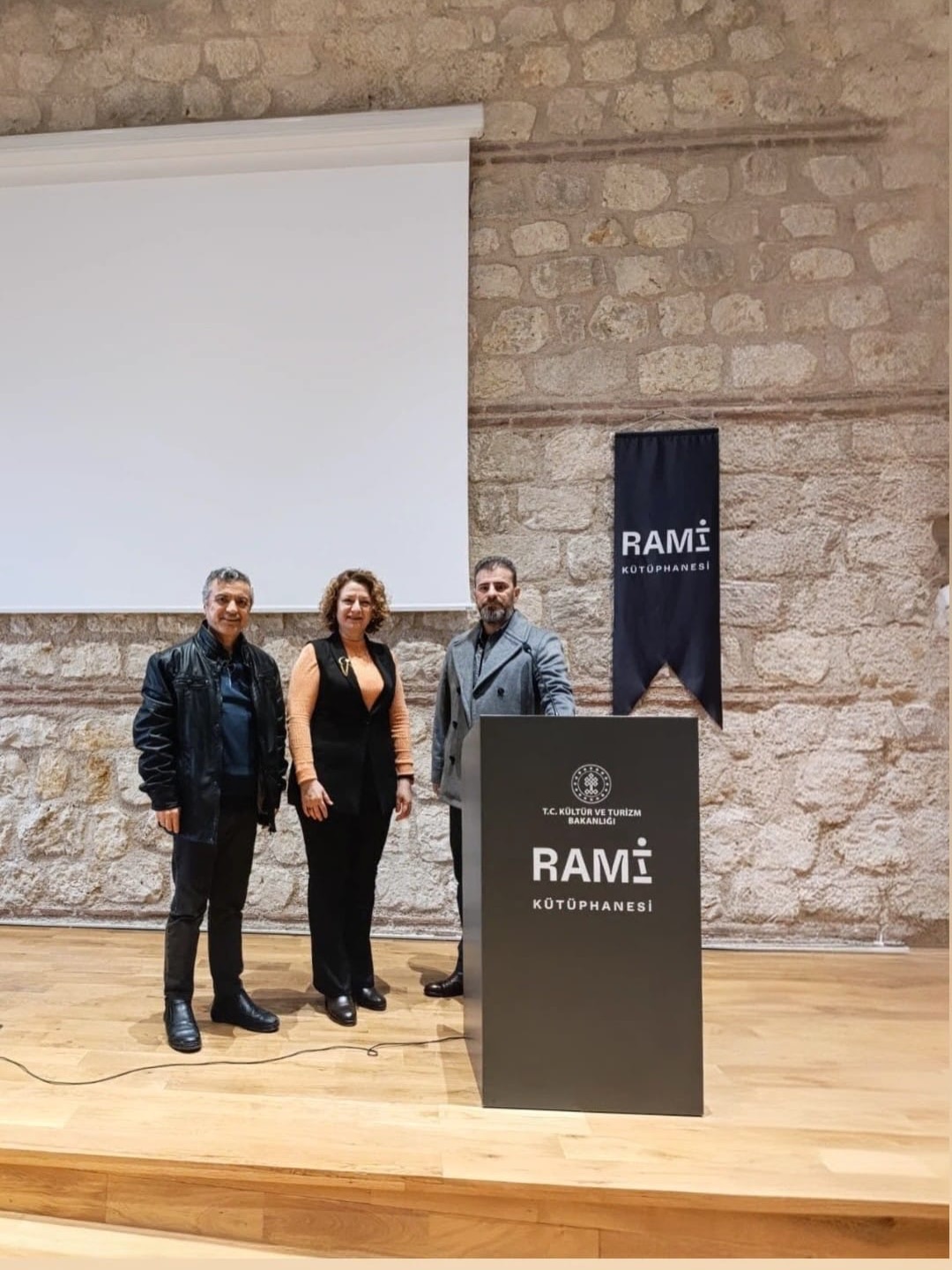 Rami Kütüphanesi’ndeki Seminerine Katılım Sağladık.