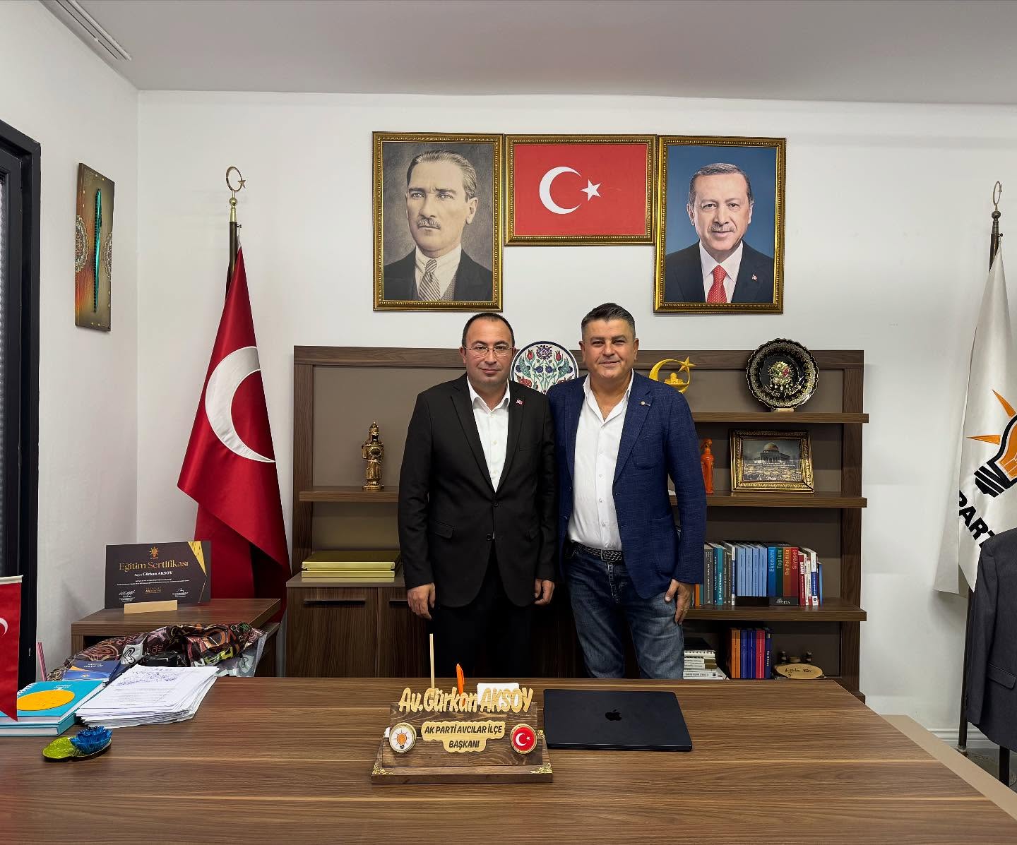 Avcılar Engelliler Derneği Başkanı Sayın Ahmet Vardar ziyaretimize geldi