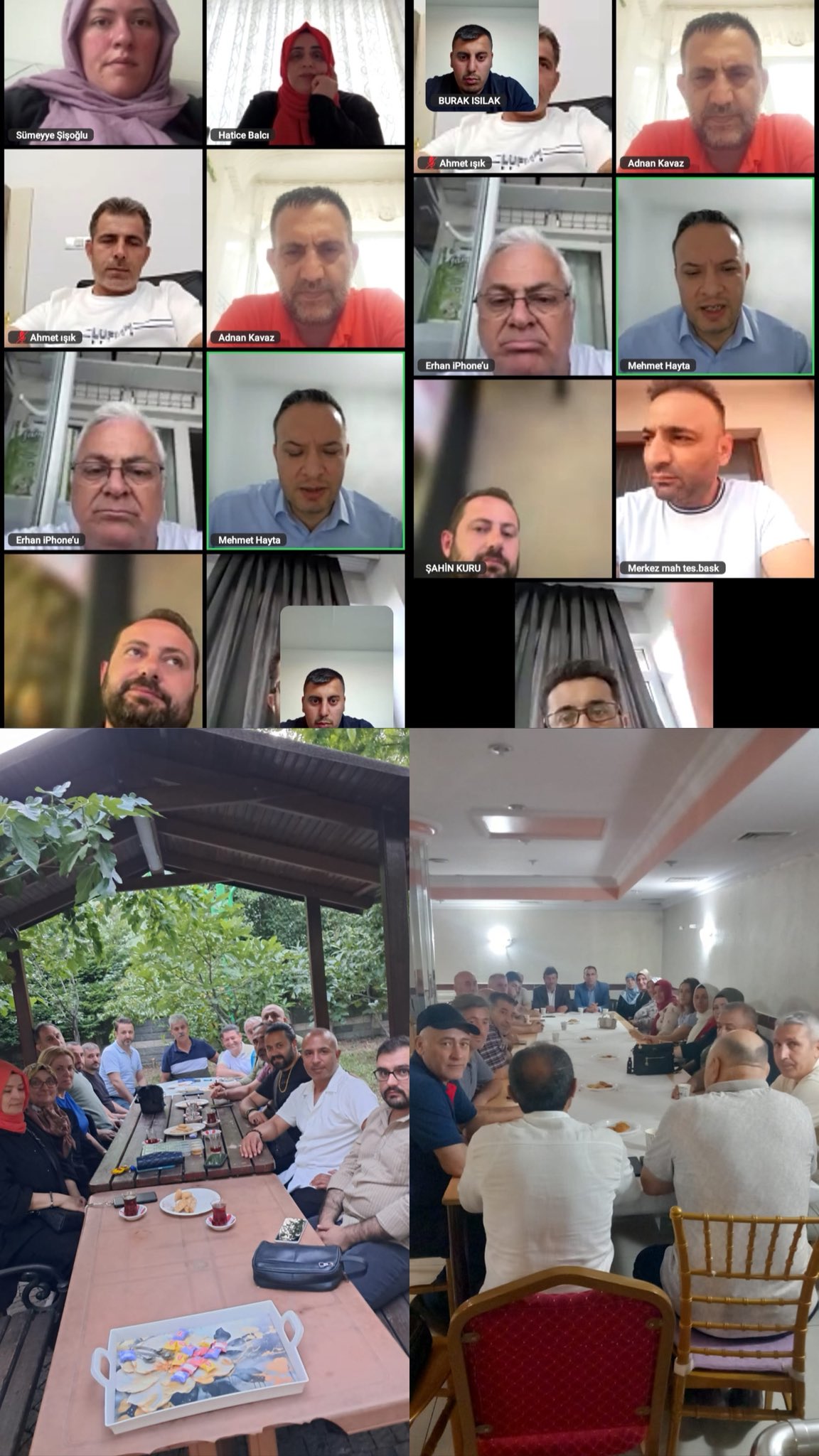 Mahalle Başkanları toplantimizi gerçekleştirdik! .