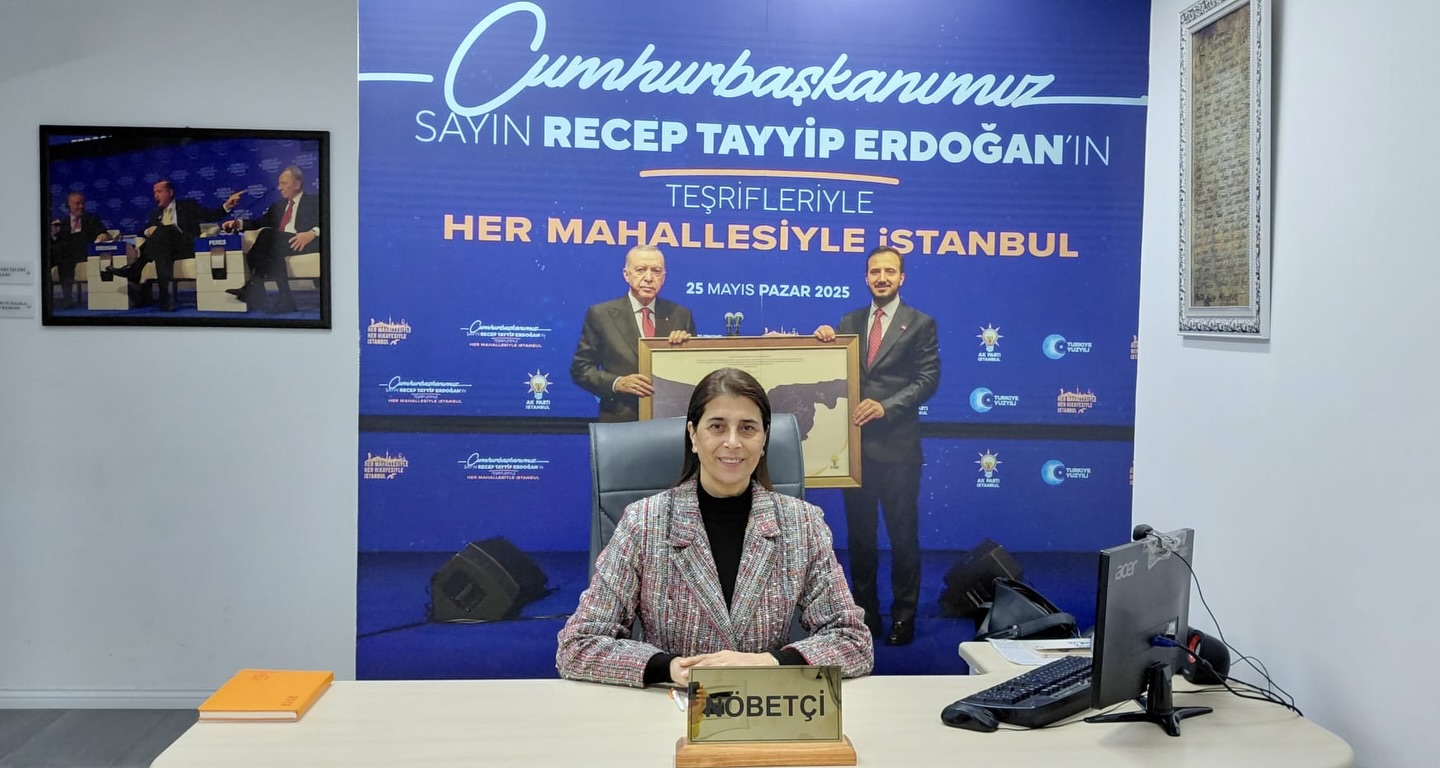 AK Parti İlçe Başkanlığımızda Nöbetçimiz Tuygur Kırdudu