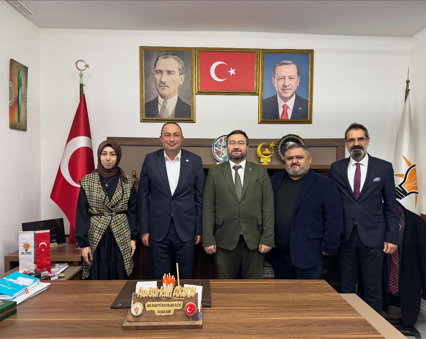 Avcılar İlçe Sağlık Müdürü Sn. Fatih Türkmen ve İlçe Sağlık Şube Müdürü Sn. Aykut Özkan, ilçemize ziyarette bulundu.