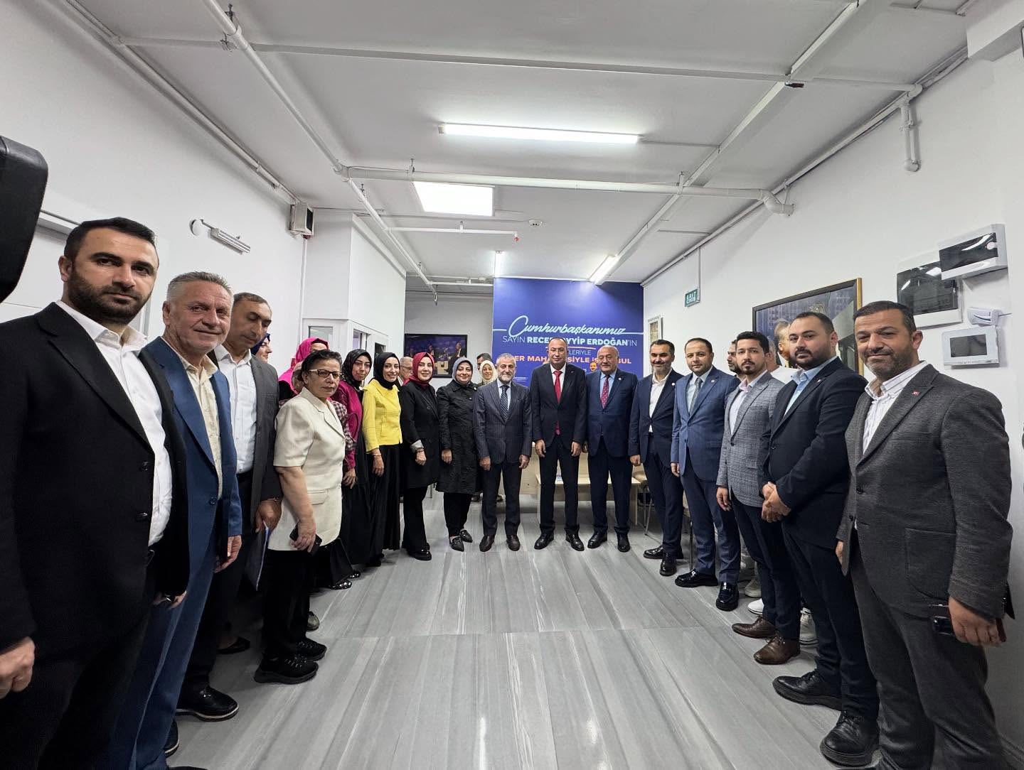 Türkiye Yüzyılı Buluşmaları kapsamında Sn.Milletvekillerimiz ve Sn. Bakanımızı İlçe Başkanlığımızda ağırladık.