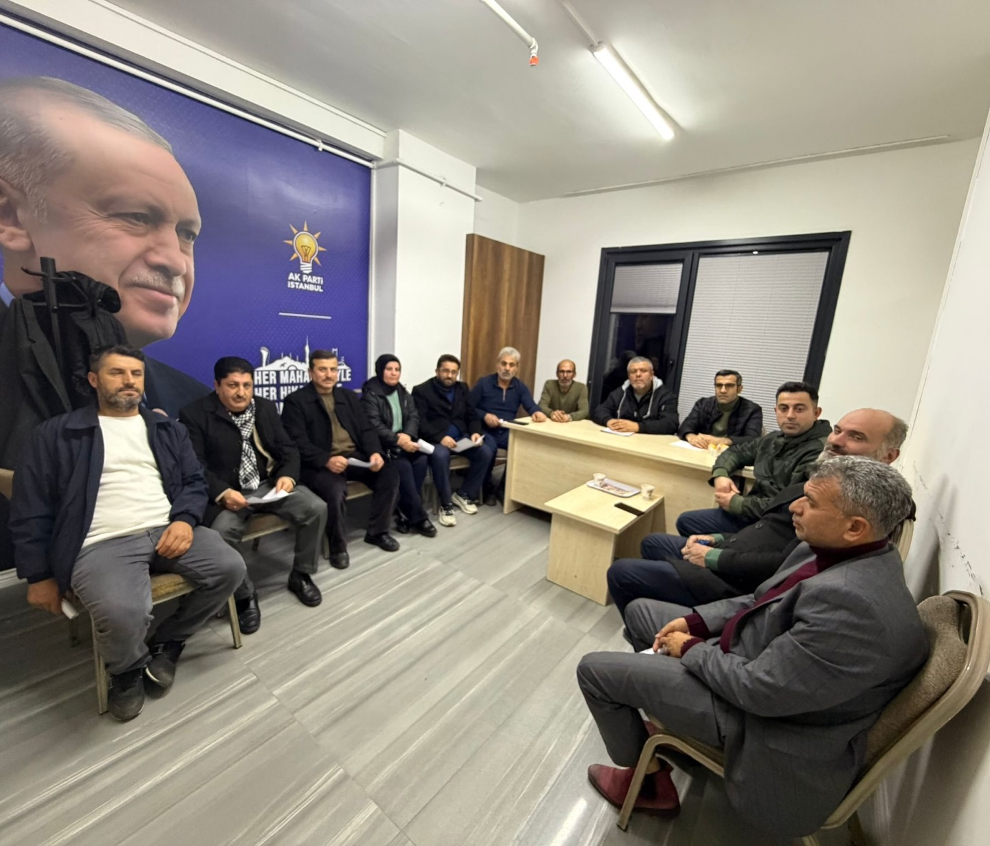 Mahalle Başkanları toplantımızı gerçekleştirdik.