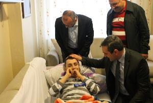 ENGELLİLERİMİZİ ZİYARET ETTİK…