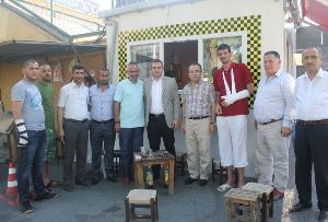 MERKEZ TAKSİ DURAĞI ZİYARETİ…