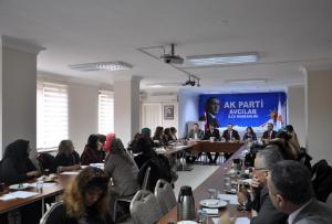 OKUL AİLE BİRLİKLERİNİ İLÇE BİNAMIZDA AĞIRLADIK…